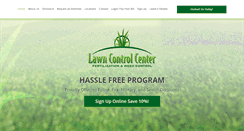 Desktop Screenshot of lawncontrolcenter.com